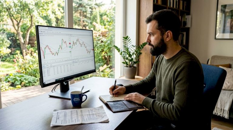 Prekiaudamas Forex valiutomis jaukioje, šviesioje namų darbo vietoje, jaučiuosi produktyvus ir susikaupęs.