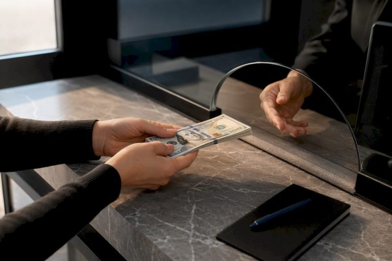 USD ir EUR banknotai keitykloje