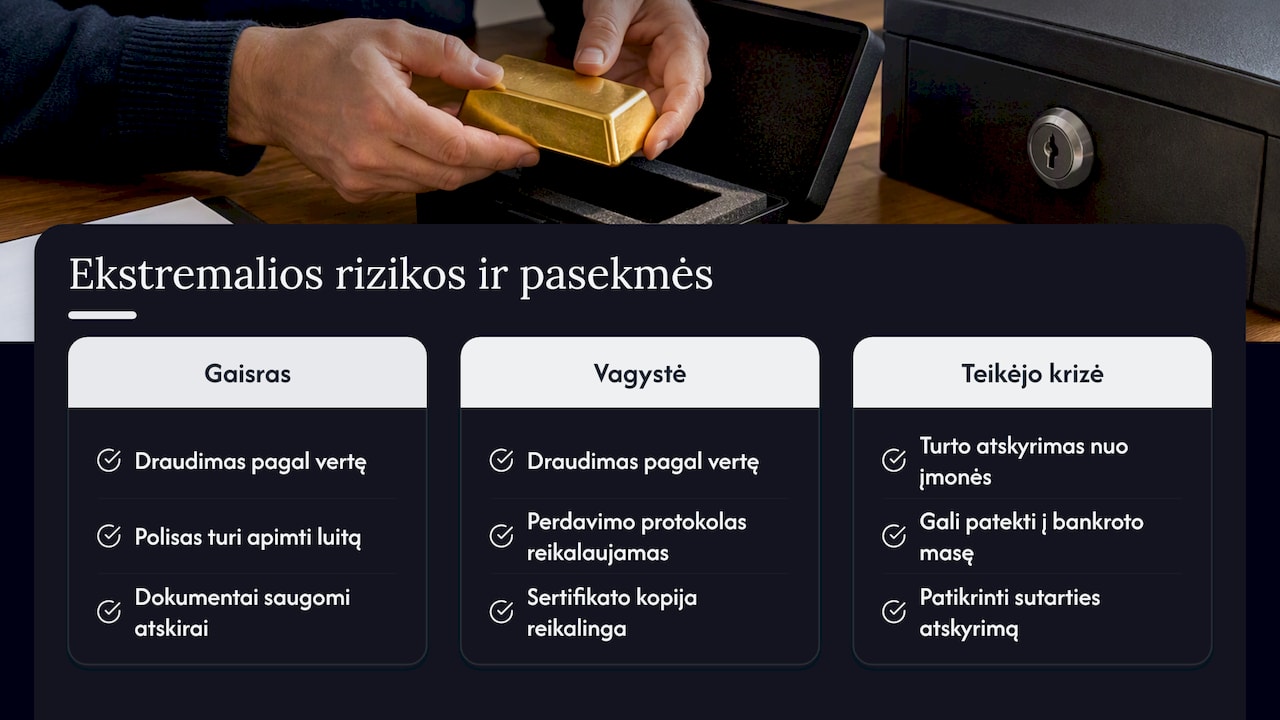 Kas nutinka ekstremalių situacijų atveju — overview diagram